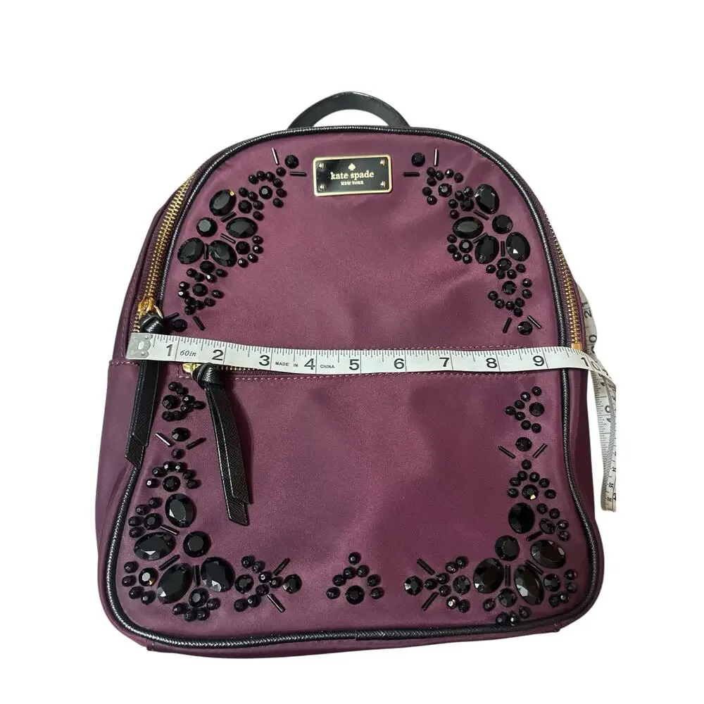 Kate Spade Wilson Road Embellished Small Backpack with COA
